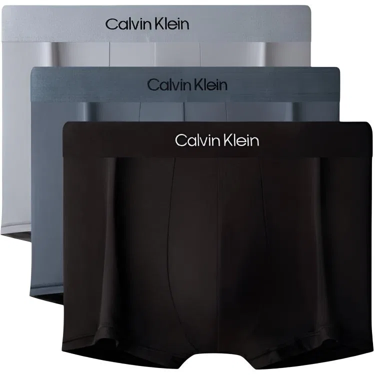 Мужской комплект боксеров Calvin Klein, Space Black/Coconut Gray/Graphite Gray
