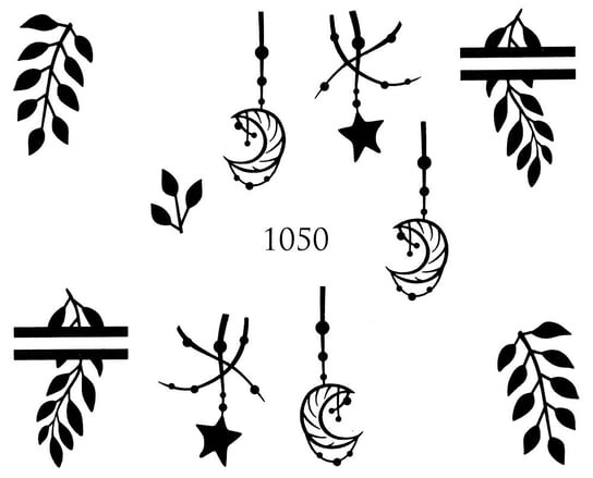 

Водные наклейки для ногтей - №1050, Raisin