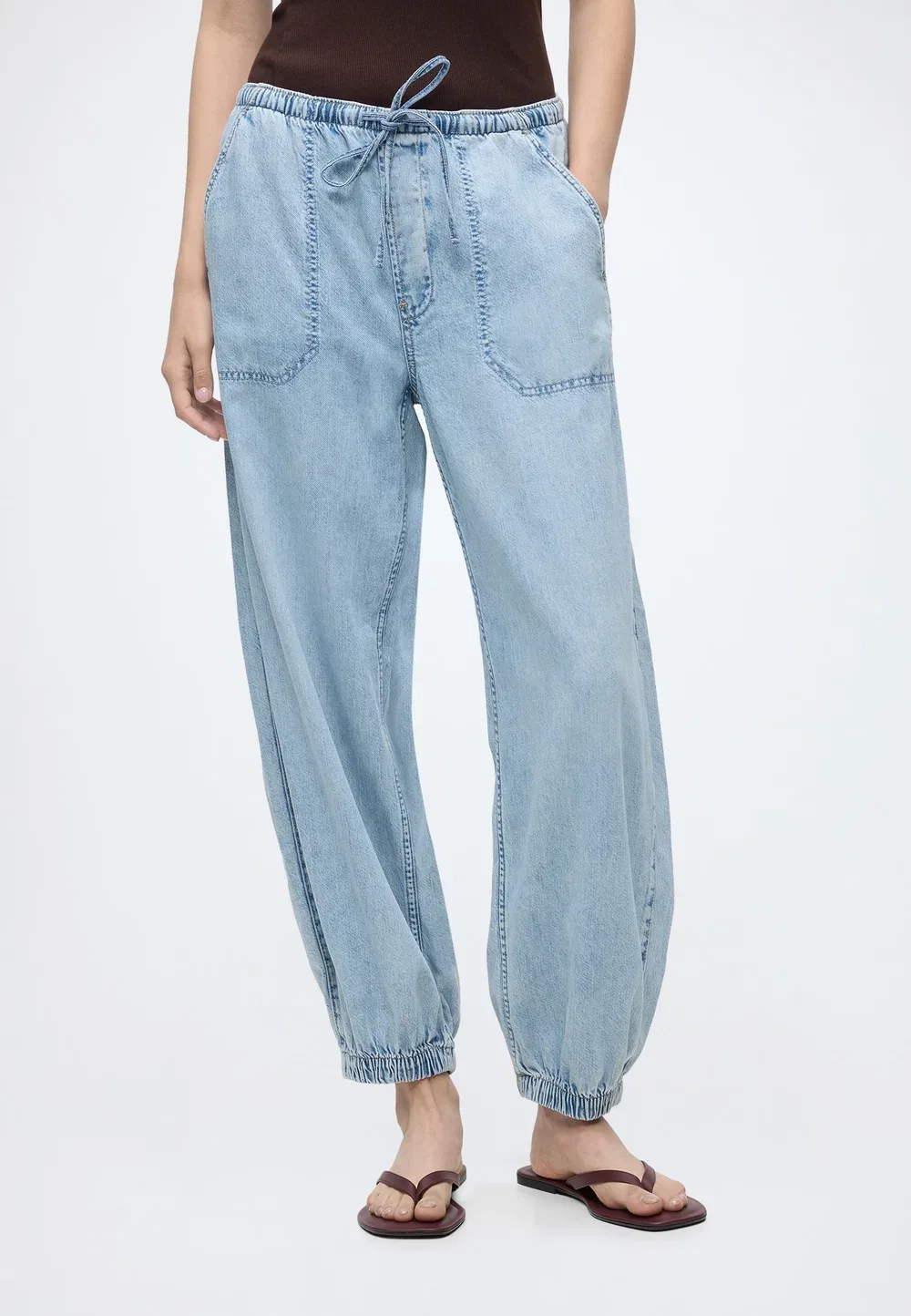 Джеггинсы Gap, Light Indigo 1