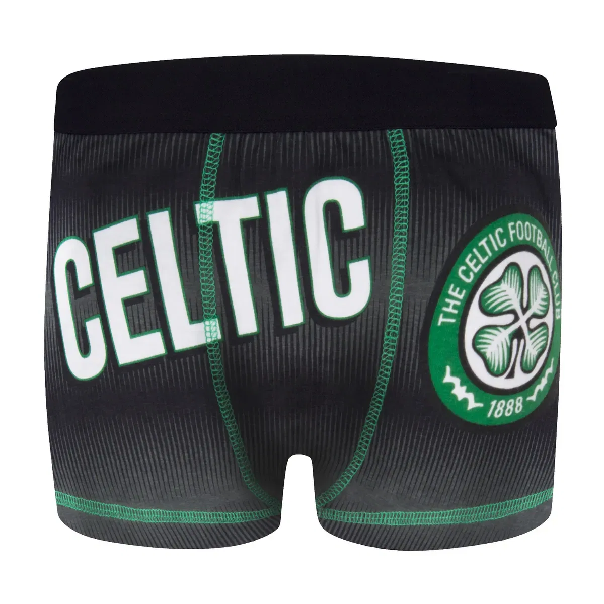 Детские боксеры 3 шт Celtic Fc, Black — фото 4