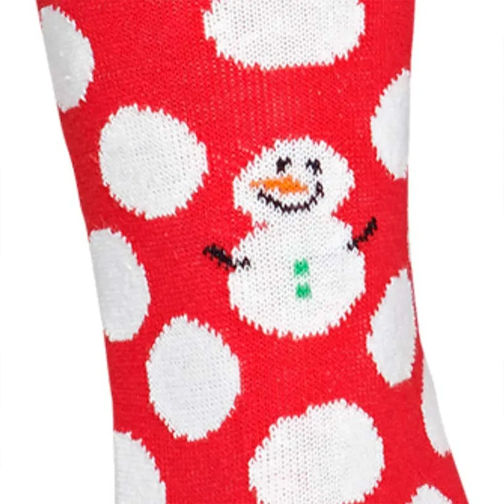 Носки Big dot snowman Happy Socks, красный — фото 2