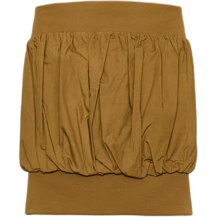 Женский топ без бретелек Yellow Green ZARA, Yellow Green