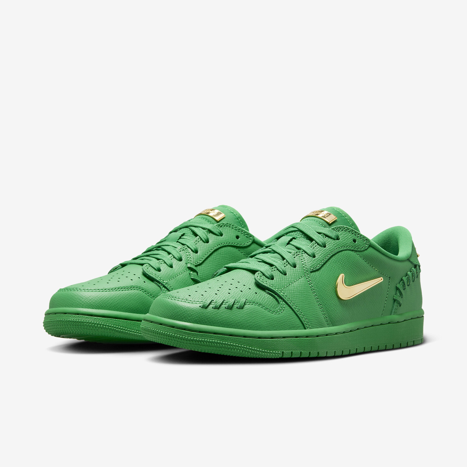 Кроссовки женские Nike Air Jordan 1 Low Method of Make, зеленый — фото 2