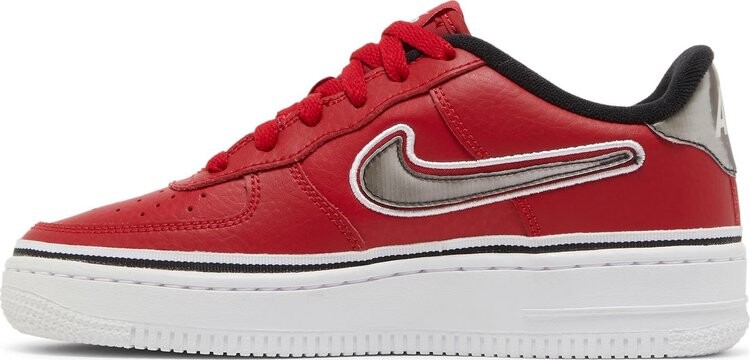 Кроссовки Nike Air Force 1 LV8 Sport GS 'Varsity Red', красный — фото 4