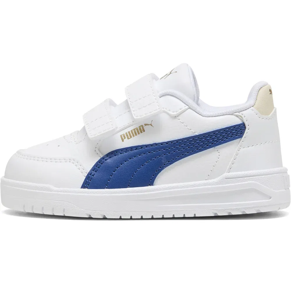 Детские кроссовки для девочек с низким верхом Shuffle Downtown Low V Puma, White — фото 3
