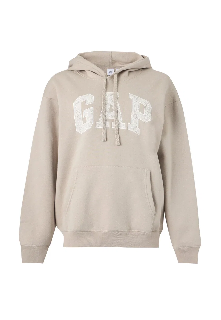 Толстовка GAP 'HERITAGE' серо-бежевого цвета