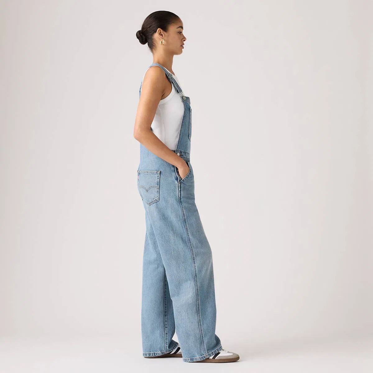Свободный комбинезон Levi's, Not The Same Overall - Medium Wash — фото 3