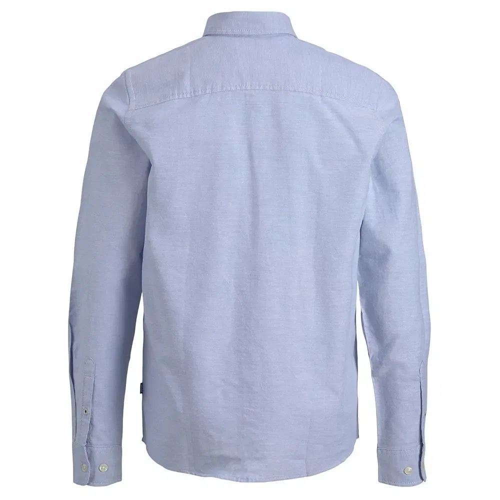 Рубашка с длинным рукавом Eoxford Jack & Jones, синий — фото 4