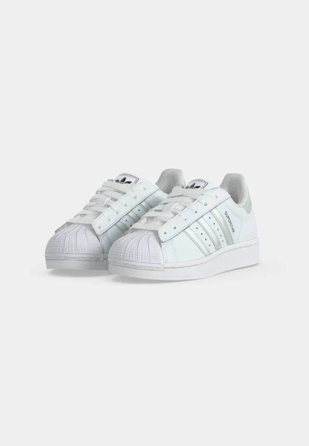 Кроссовки Superstar ii унисекс Adidas Originals, Footwear White/Silver-Coloured Metallic/Core Black — фото 3