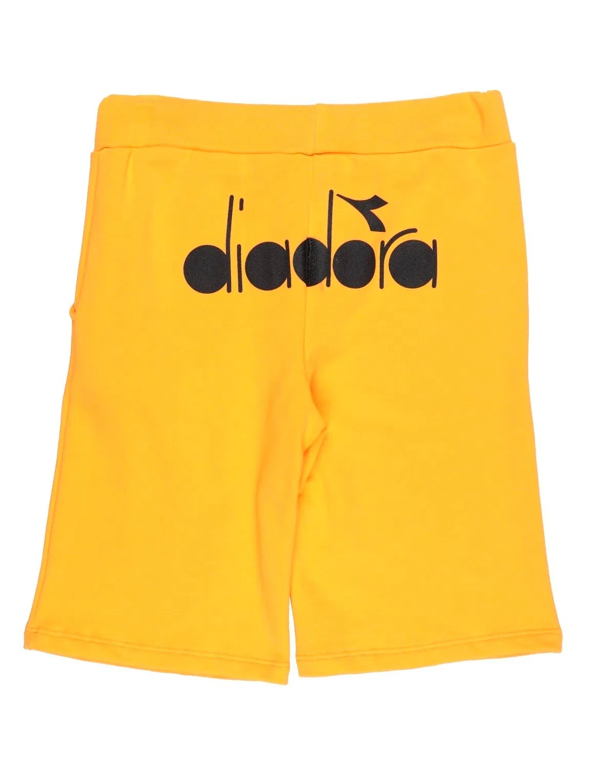 Детские шорты для мальчиков из футера с принтом Diadora, оранжевый — фото 2