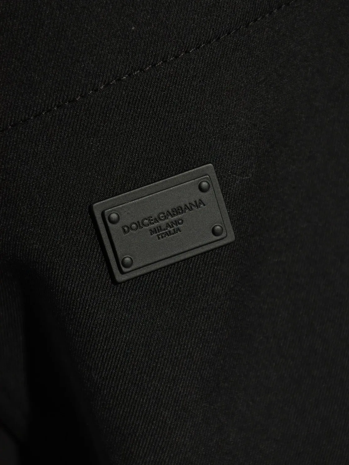 Dolce & Gabbana Черные брюки из virgin wool — фото 2