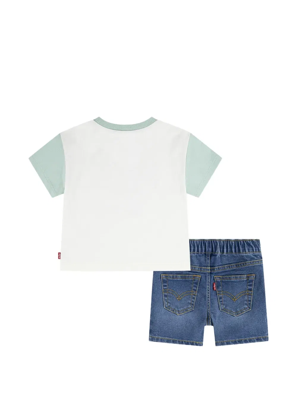 Комплект с графичным принтом Levi's kids, синий — фото 2