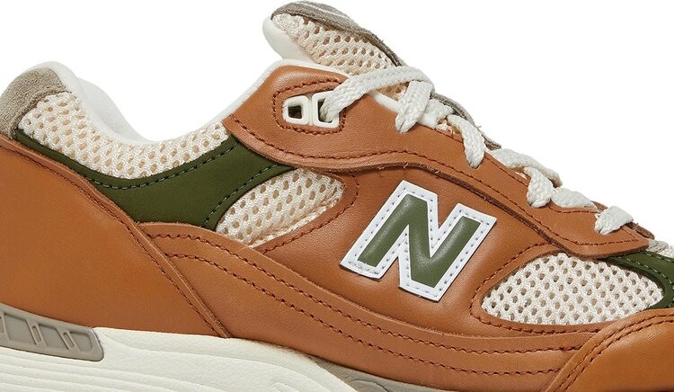 Кроссовки New Balance Aimé Leon Dore x Wmns 991 Made in England 'Tan', загар — фото 3