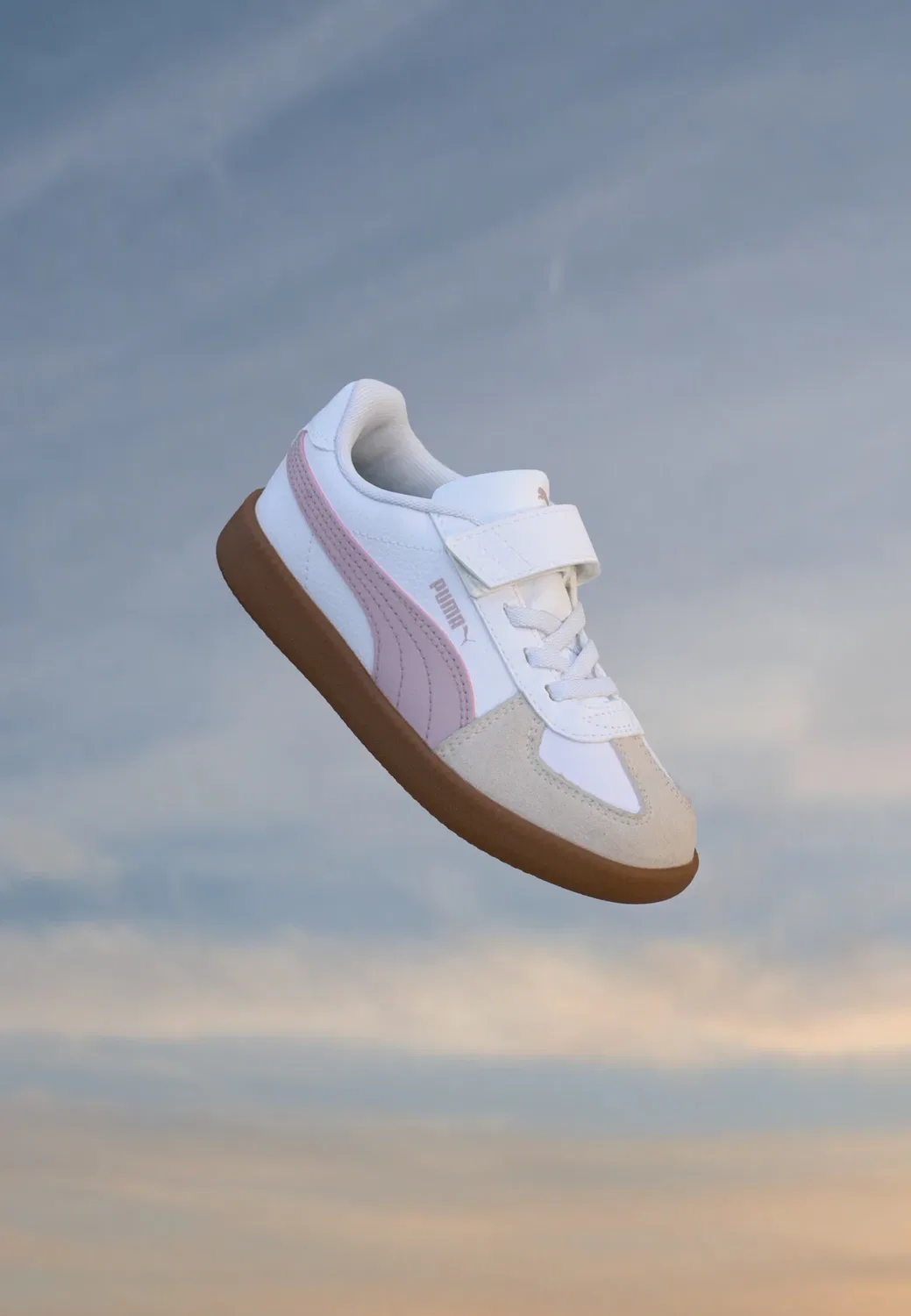 Клубные кроссовки унисекс Puma, White/Misty Pink