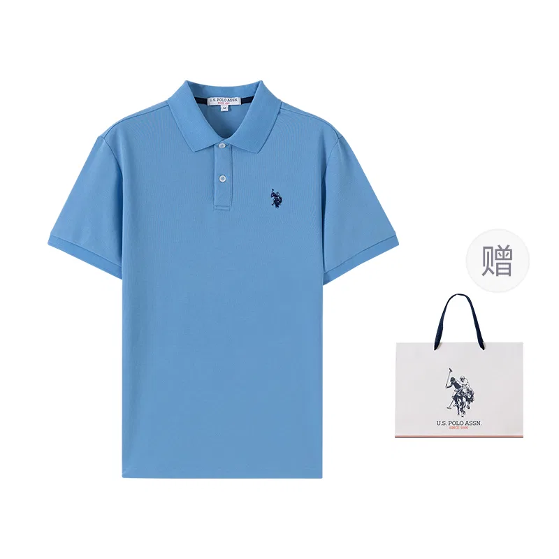 Детская футболка поло с коротким рукавом U.S. POLO ASSN., Blue