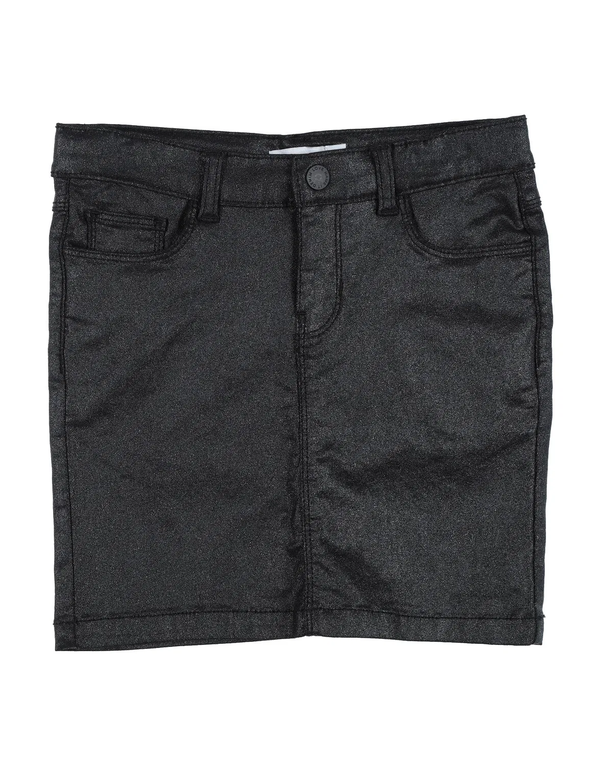 Детская юбка для девочек с блестками Black
