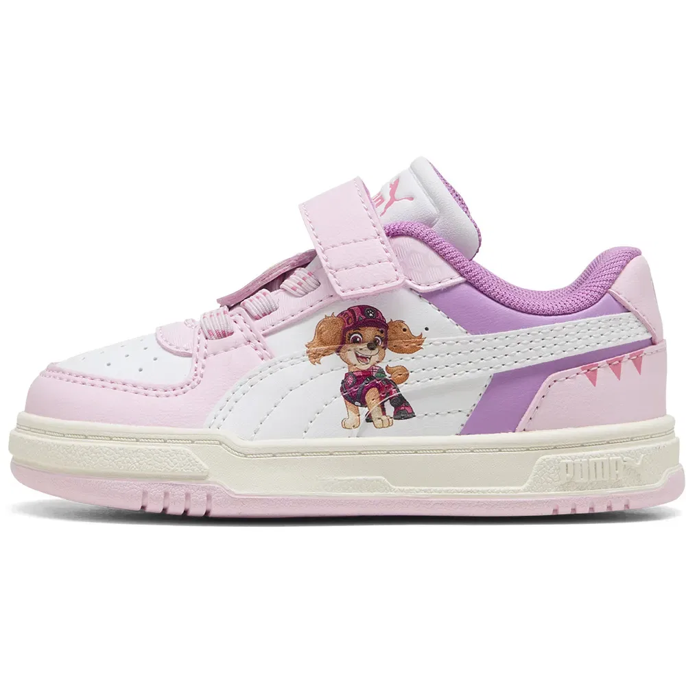 Детские кроссовки для девочек с липучками Caven III Paw Patrol Puma, White — фото 3