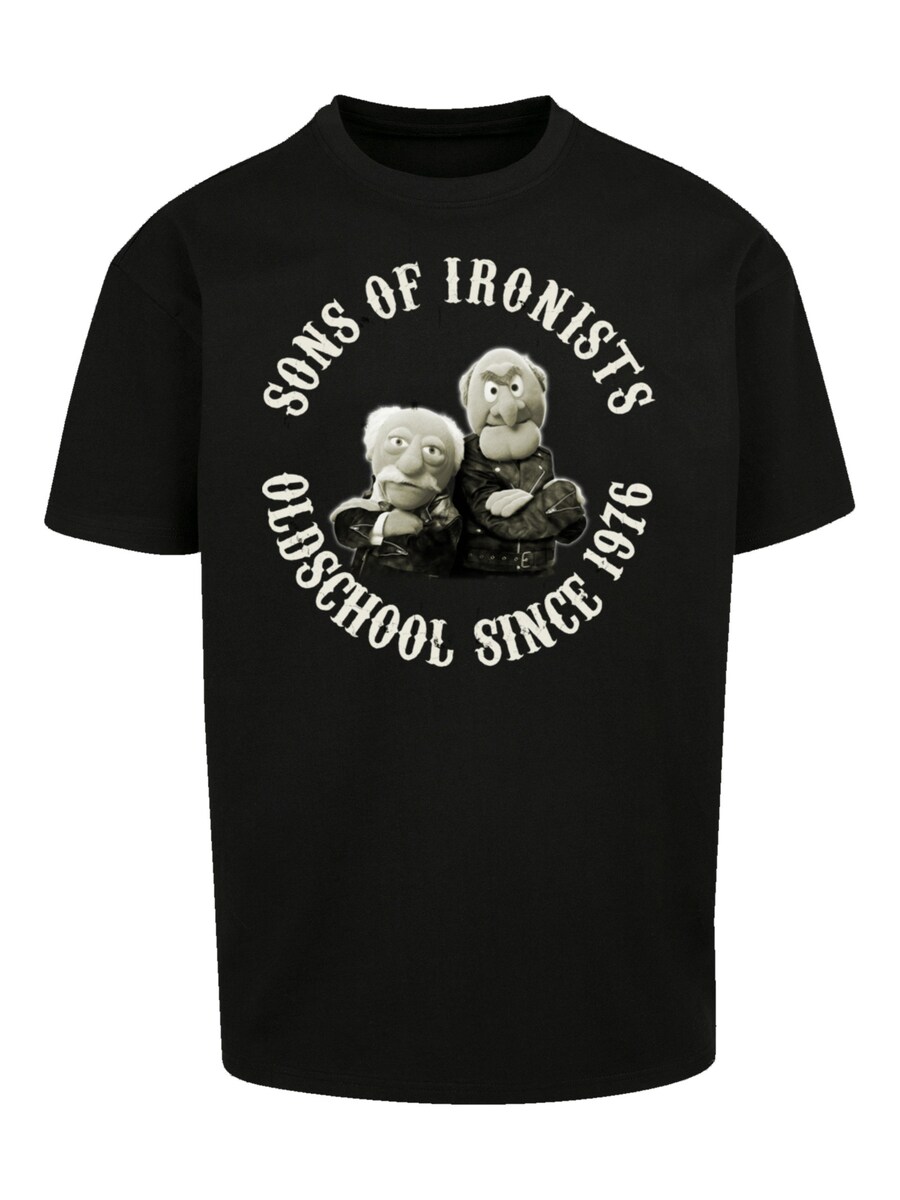 

Классическая футболка F4NT4STIC Shirt Disney Muppets Waldorf & Statler Sons of Ironists, черный