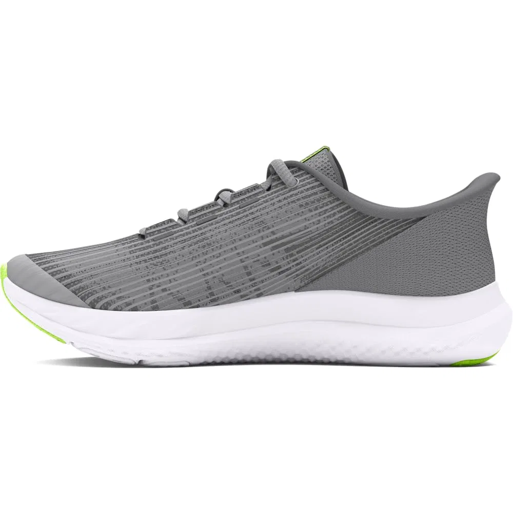 Детские кроссовки для мальчиков легкие Grade School Speed Swift Under Armour, 100 Mod Grey Castlerock Morph Green