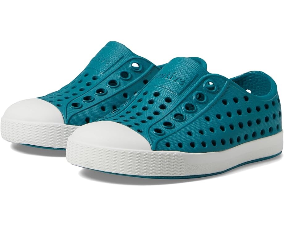 

Кроссовки Native Shoes Kids Jefferson, цвет Patina Green/Shell White