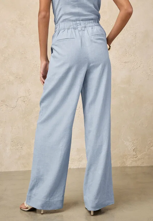 Брюки полосатые Trousers Next Light blue, светло-голубой — фото 3