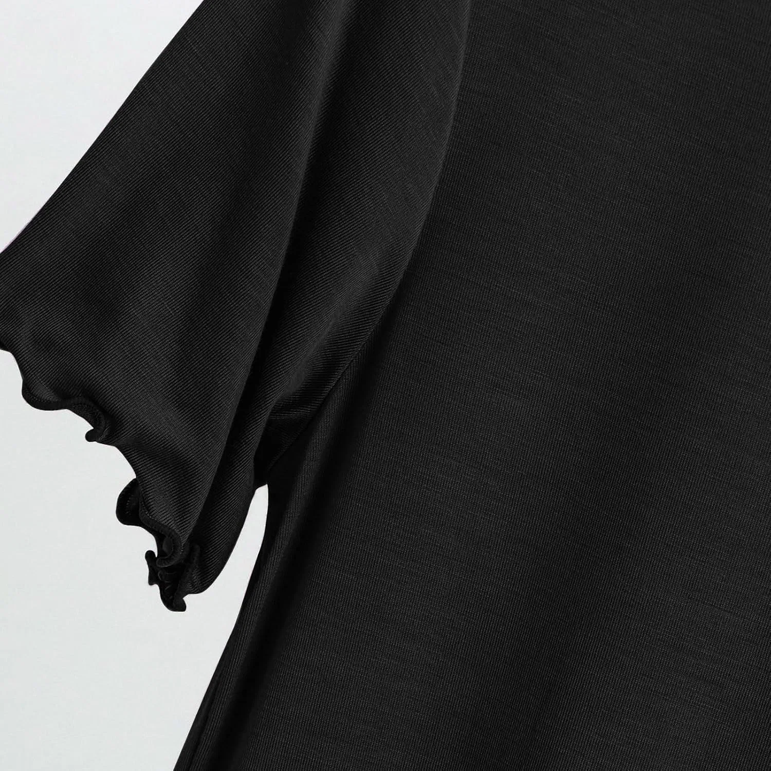 Женская футболка с круглым вырезом Modal, Black — фото 2