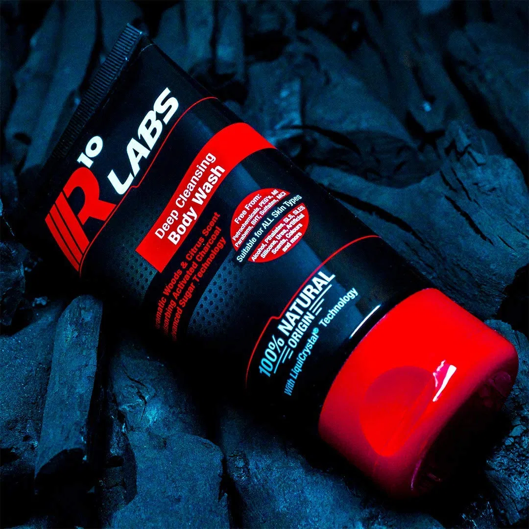 Очищающий гель для душа Deep Cleansing, R10 Labs, 175 мл, Zitrus