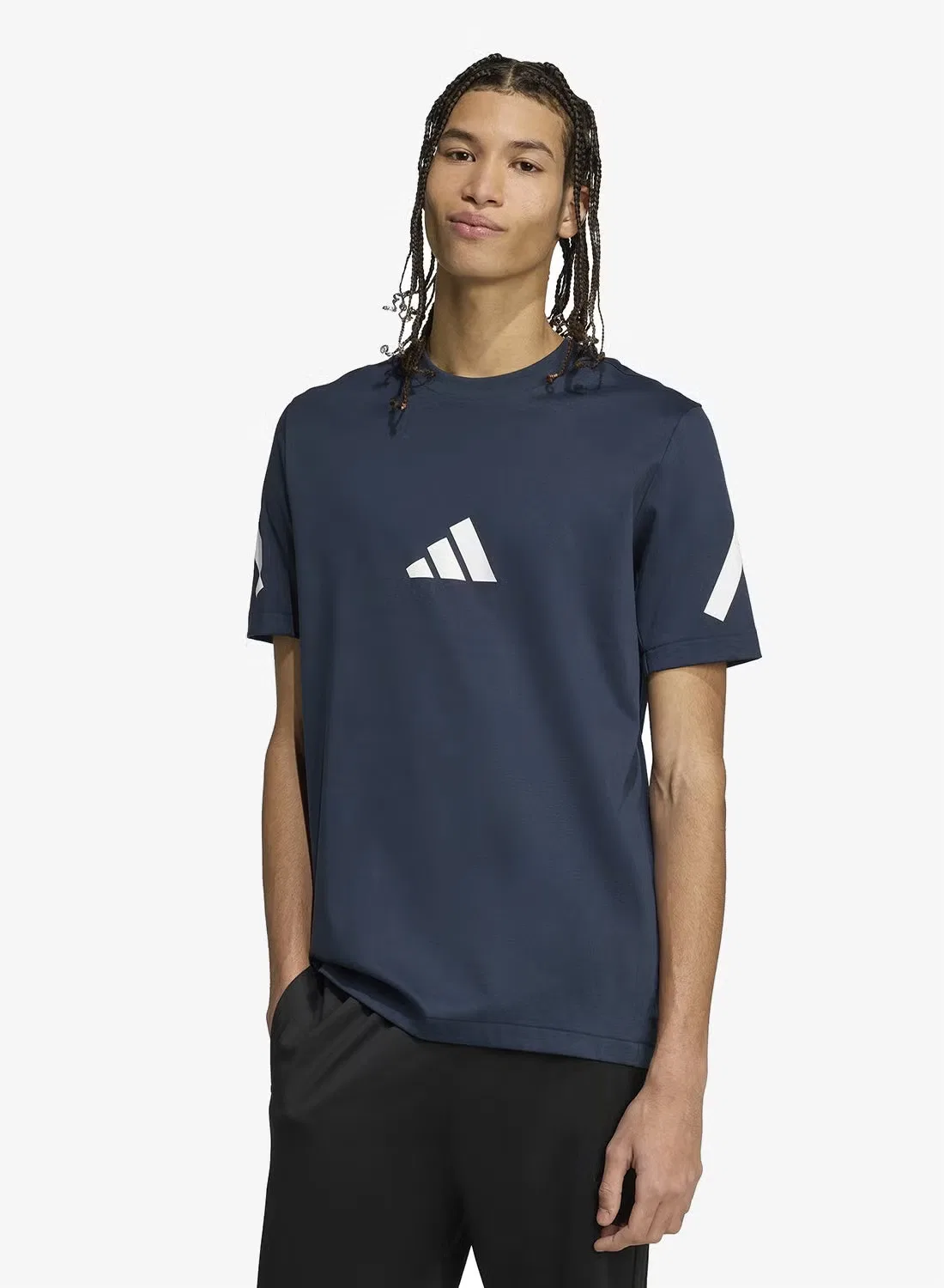 Футболка с принтом Z.N.E. Adidas, аврора
