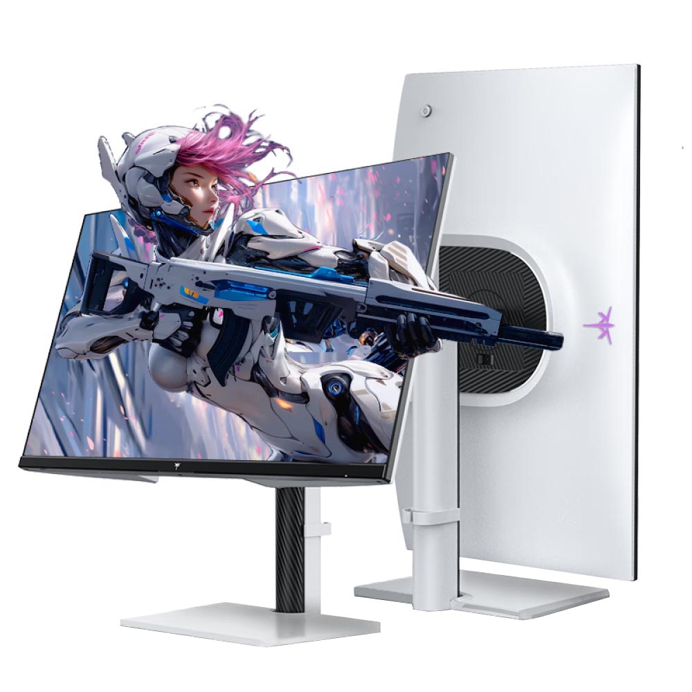 

Игровой монитор KTC M27T6S, 27'', 2560 x 1440, Fast IPS, MiniLED, 200 Гц, черный/белый