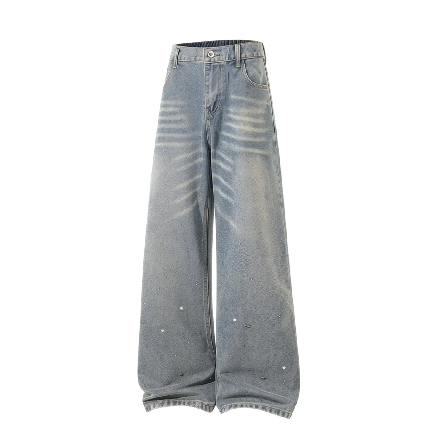 Детские джинсы прямого кроя средней посадки Vintage Blue GWAF