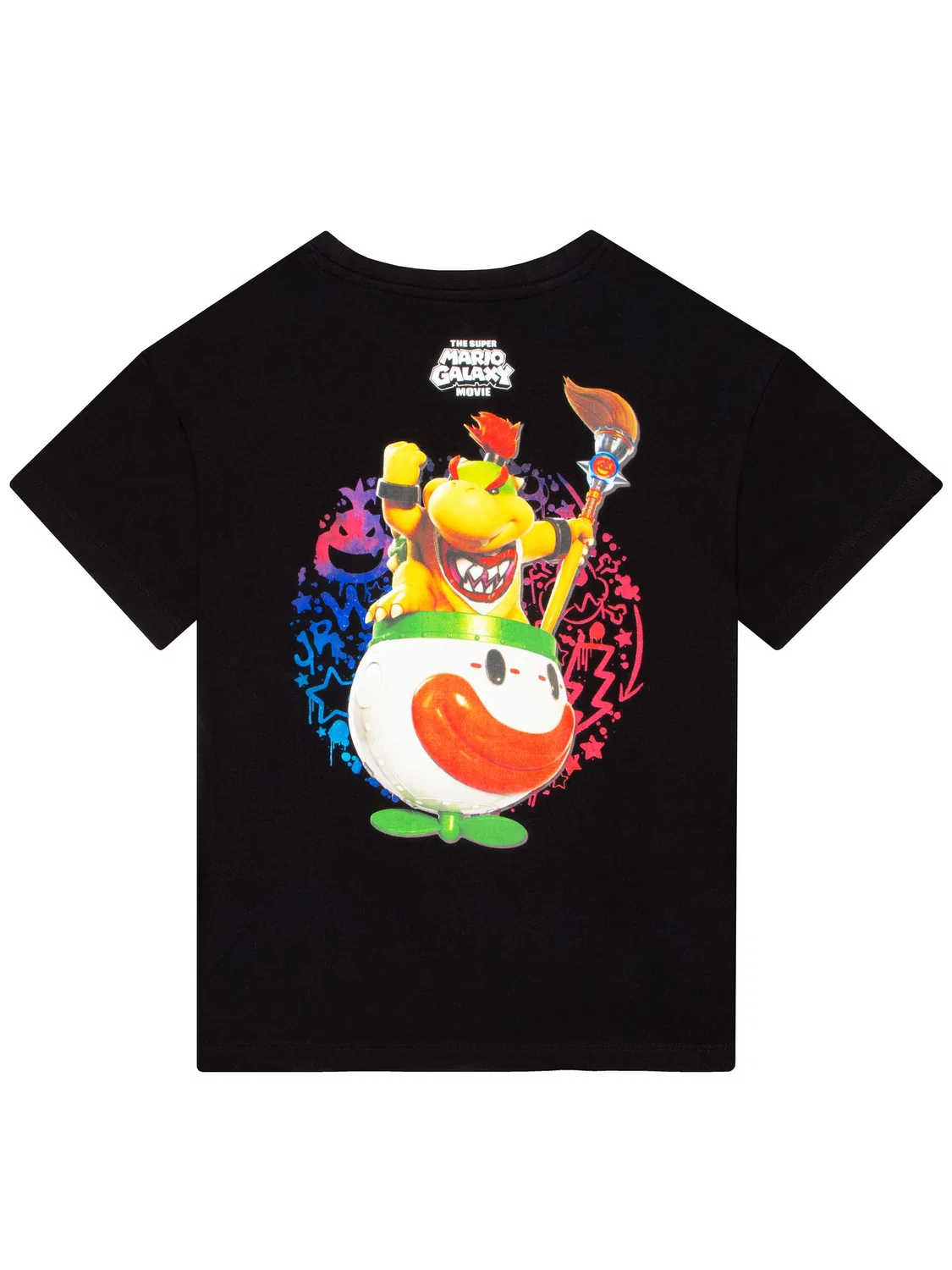 Футболка с принтом Bowser Jr, Super Mario Galaxy Character, черный — фото 4