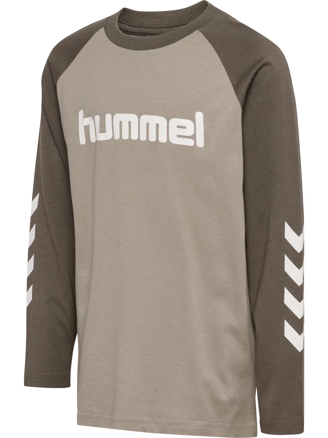 Детская футболка с длинным рукавом Hmljr Logo Hummel, Schwarz — фото 2