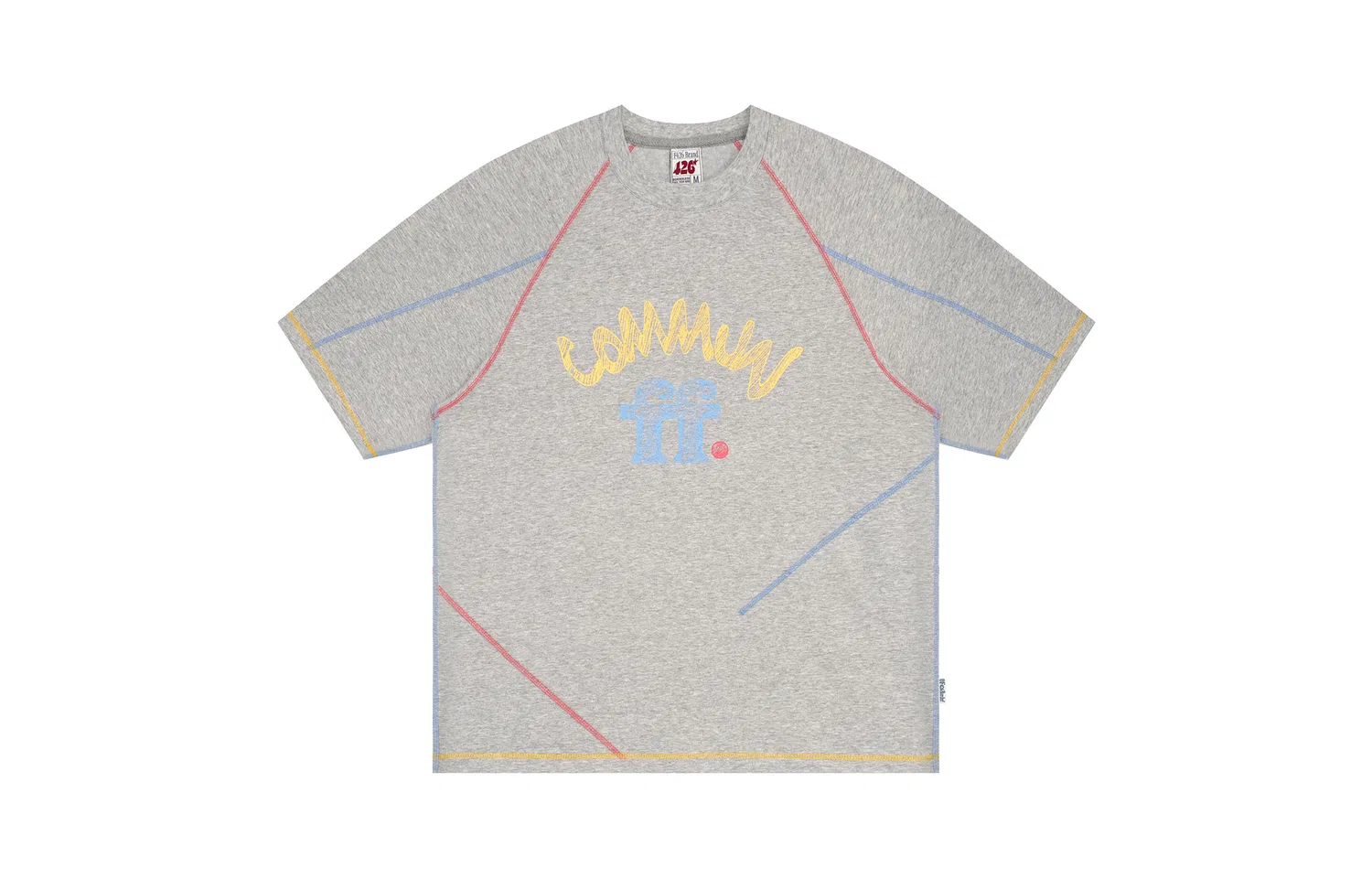 Детская футболка с круглым вырезом F426, Navy Blue — фото 4