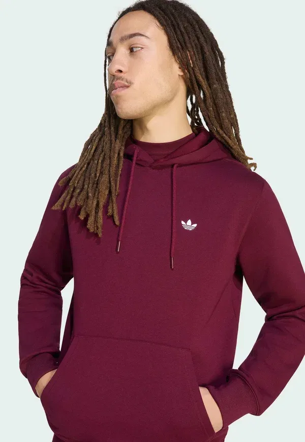 Худи Adidas Originals, бордовый — фото 3