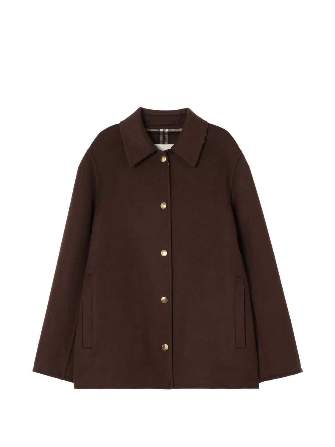 Куртка на пуговицах Burberry, коричневый