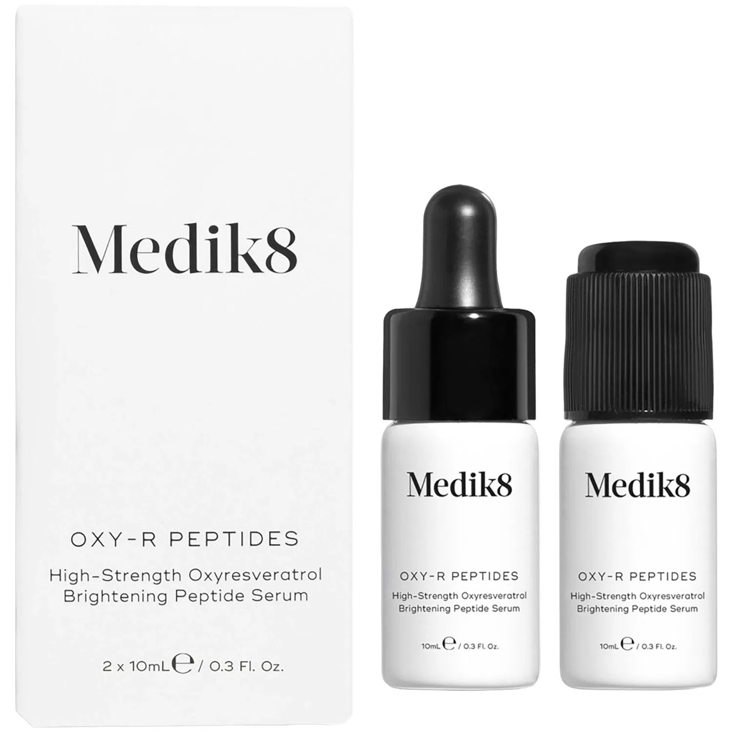 Сыворотка для осветления с оксиресвератролом 2x10 мл Oxy-R Peptides Medik8 — фото 2
