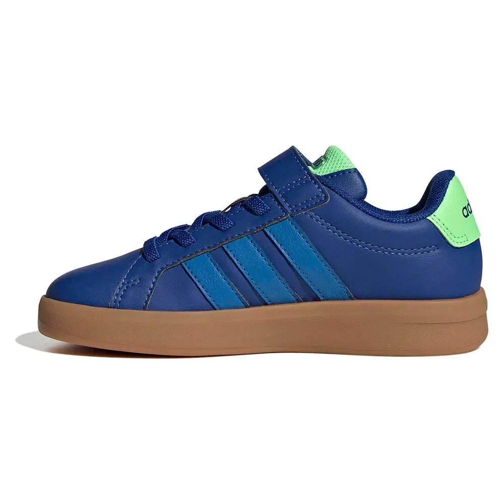 Кроссовки детские Grand Court Adidas, синий — фото 3
