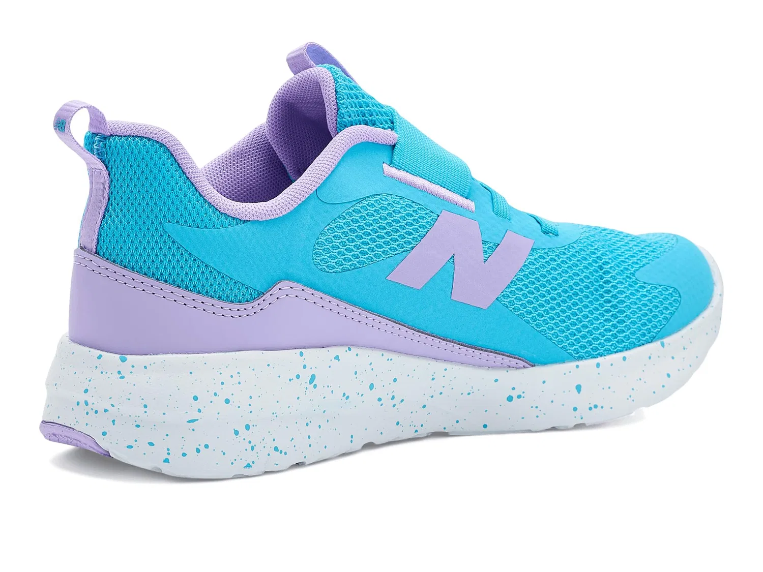 Кроссовки 468 Slip-On (для маленьких детей) New Balance Kids, Blue Glaze/Lilac Glo — фото 4