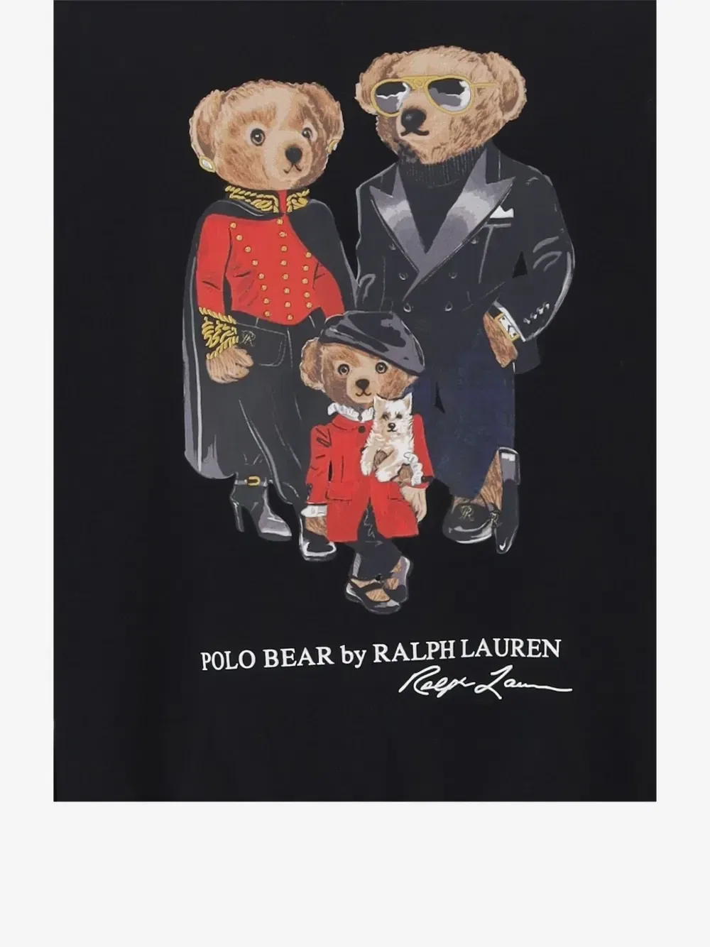 Толстовка POLO RALPH LAUREN KIDS, черный — фото 3