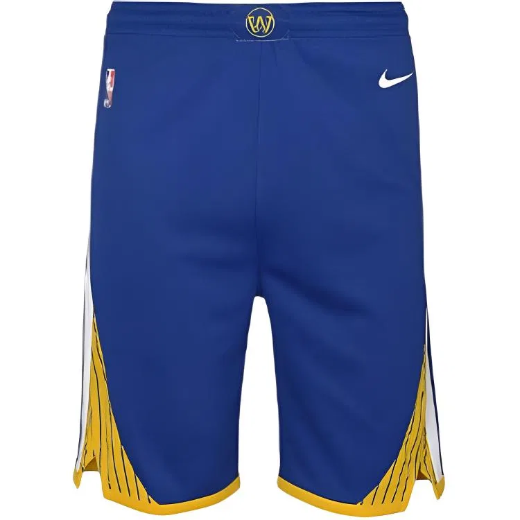 Детские шорты для мальчиков с принтом NBA Golden State Warriors Nike, Blue