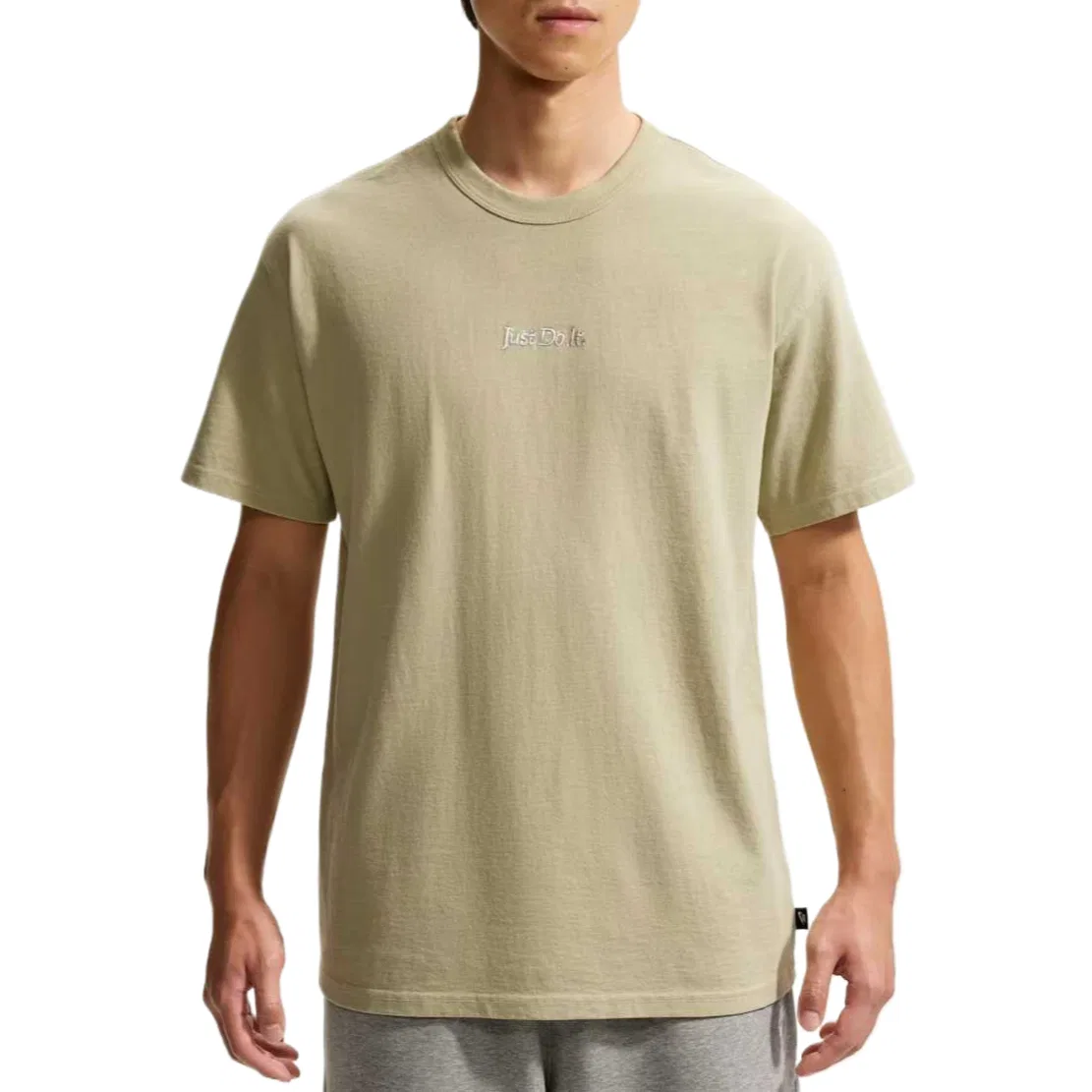 Мужская футболка с круглым вырезом Desert Khaki Nike, Desert Khaki