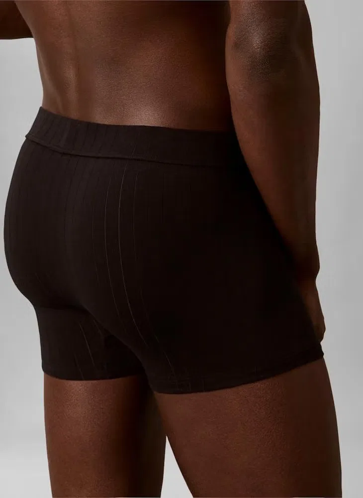 Трусы-боксеры хлопковые Heritage Classic Cotton Calvin Klein, черный — фото 4