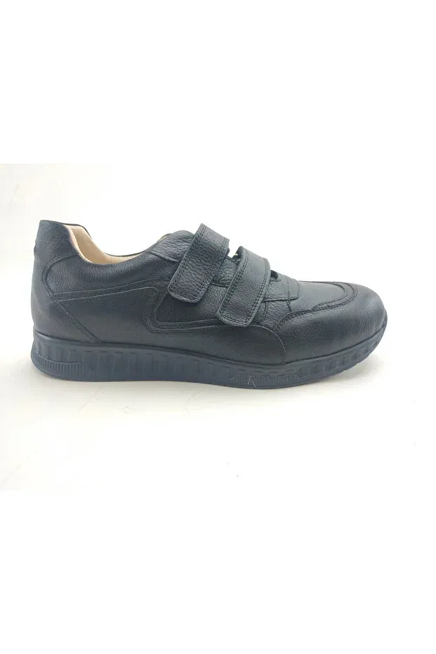 Детские спортивные туфли для девочек кожаные Ortoplus, Black