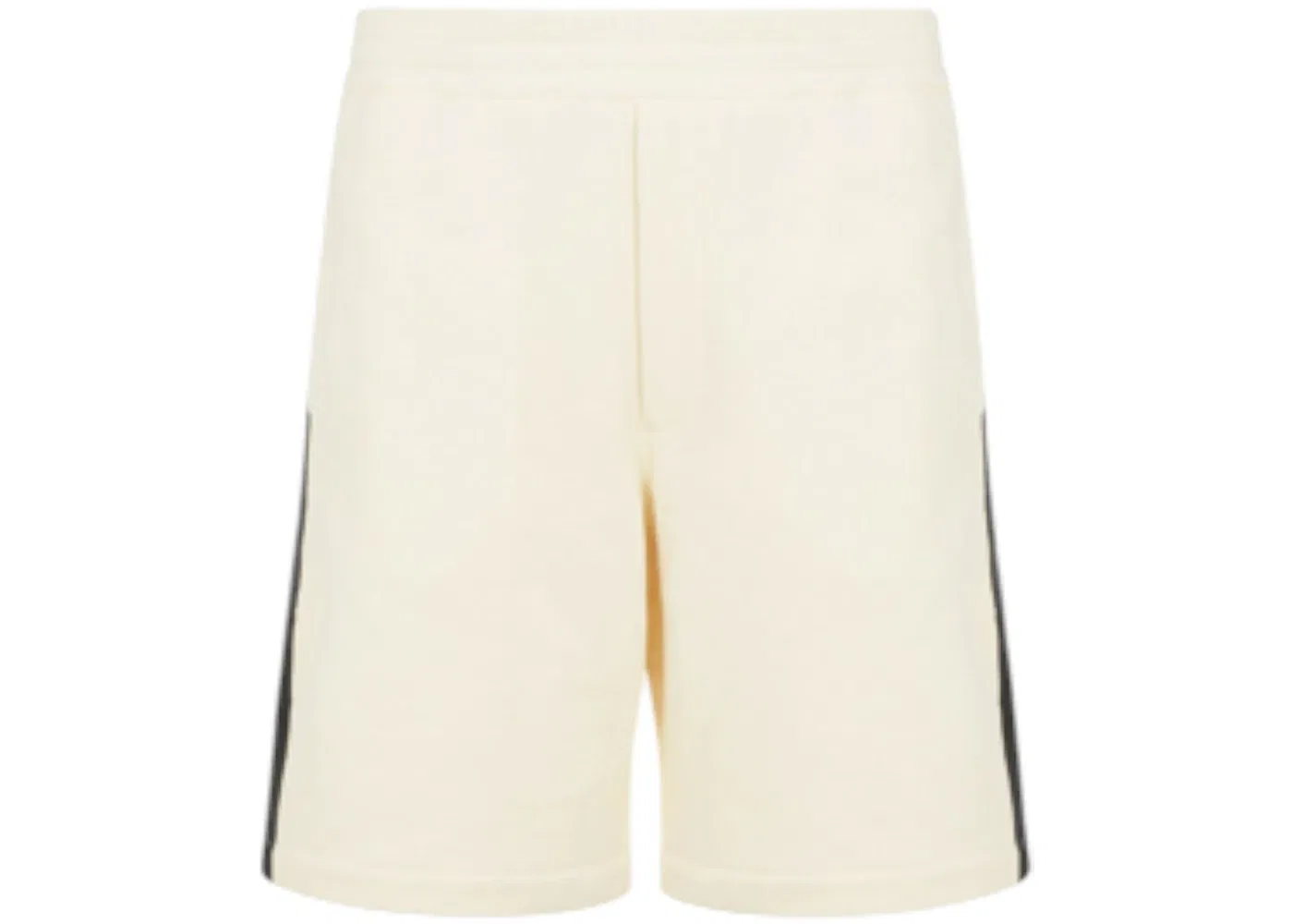 Мужские шорты с полосками Track Shorts Alexander McQueen, White
