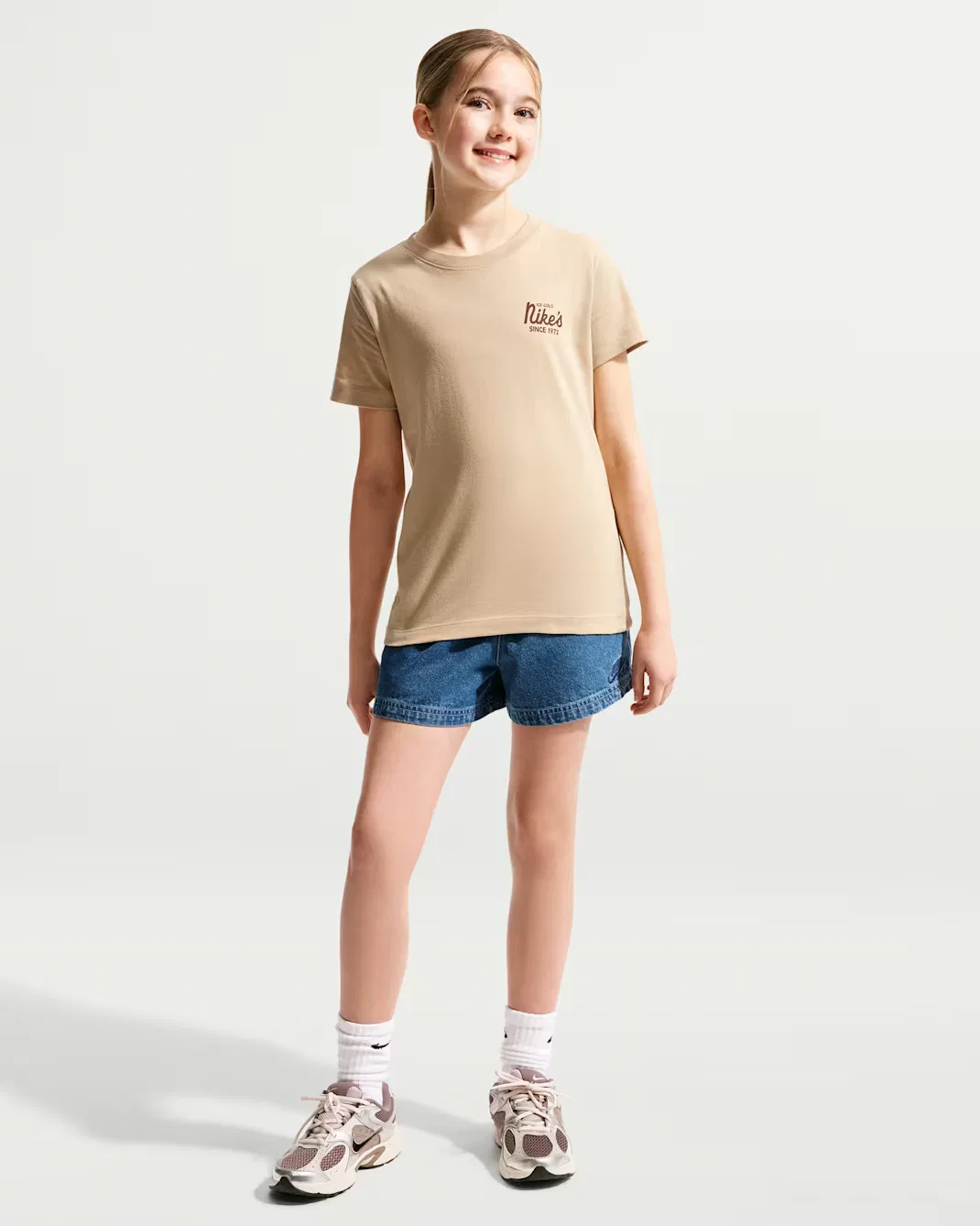 Футболка для детей постарше Nike Sportswear, Linen — фото 4