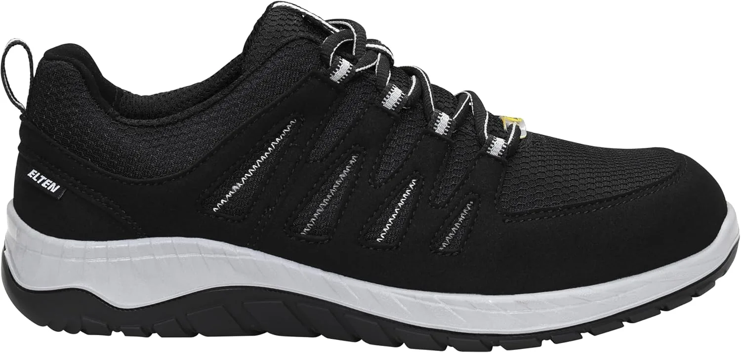 Защитные ботинки ELTEN Unisex Maddox Black-Sery Low ESD S3, черный — фото 2