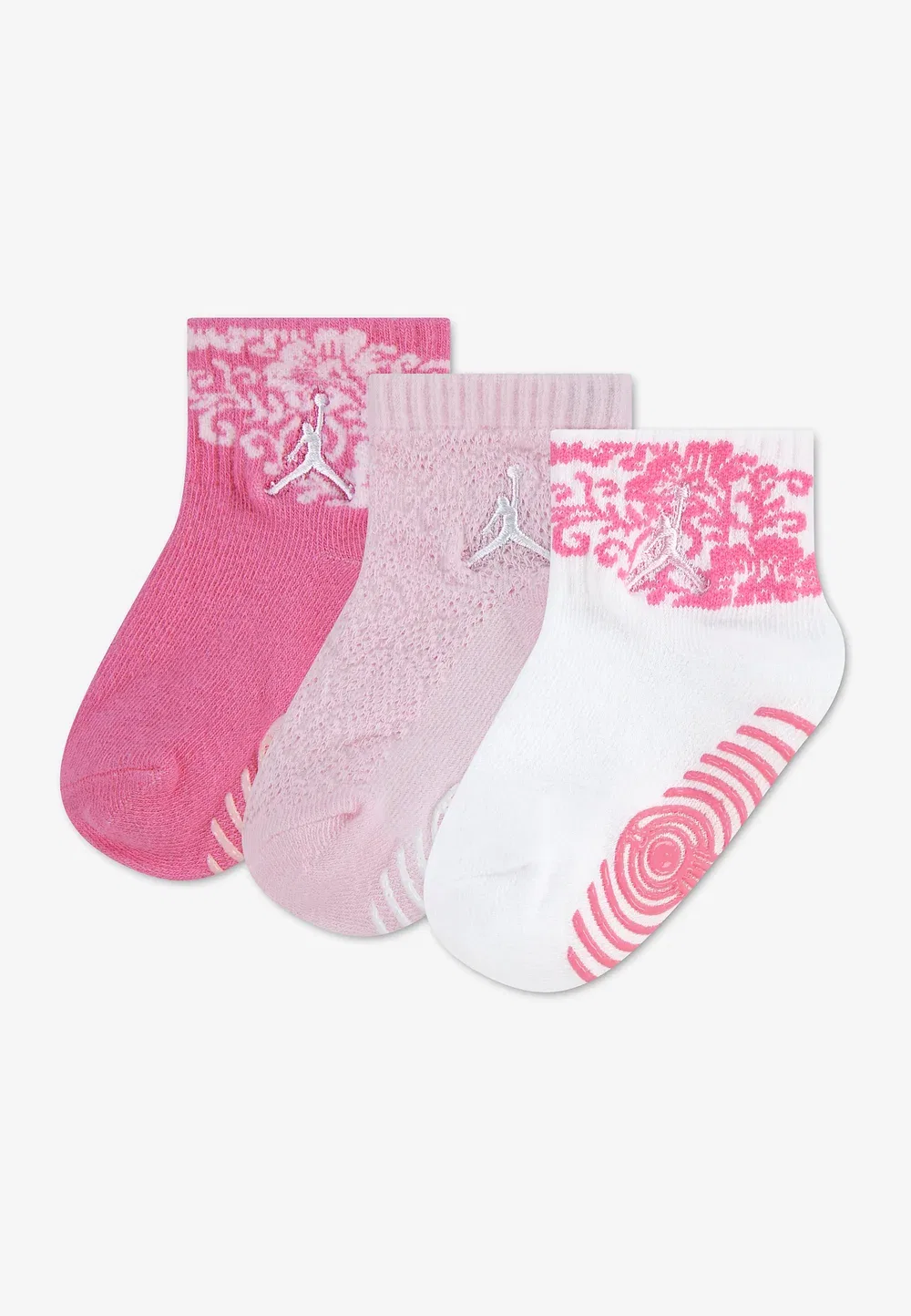 3 упаковки носков Jordan, Gym Pink/White/Pink