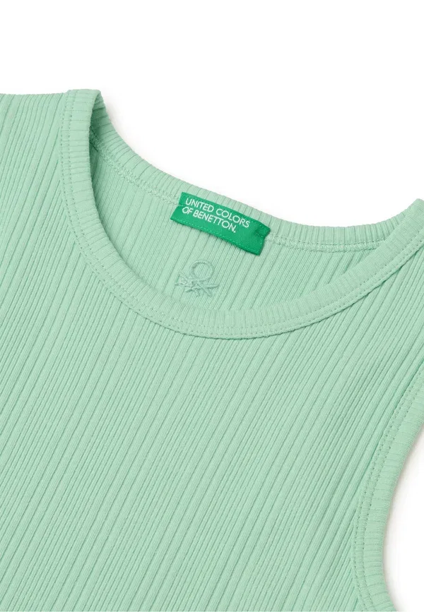 Топ United Colors Of Benetton, зеленый — фото 3