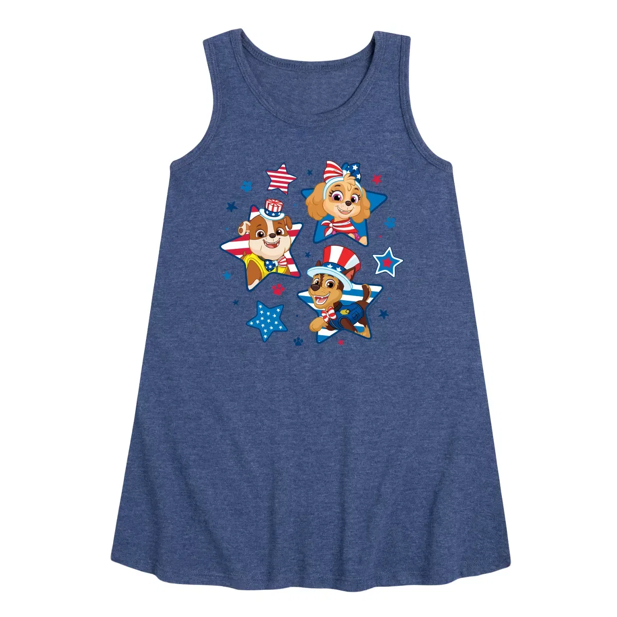 Детское платье для девочек без рукавов Paw Patrol PAW Patrol, Heather Navy