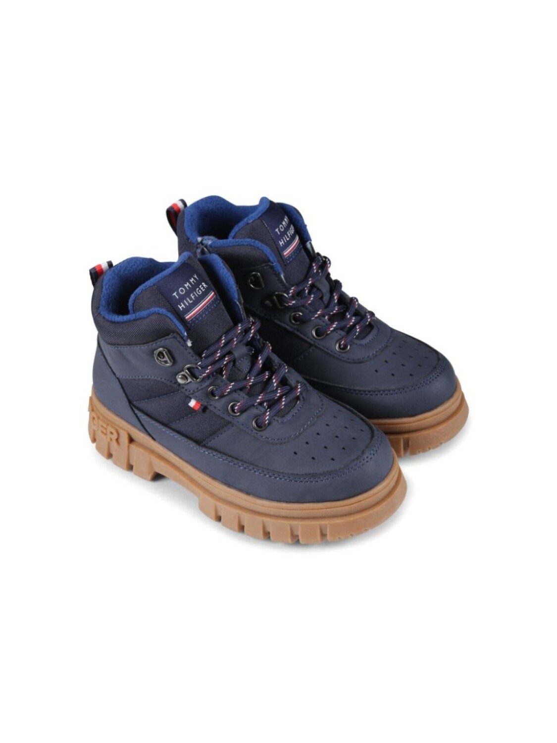 

Ботинки с логотипом Tommy Hilfiger Junior, синий